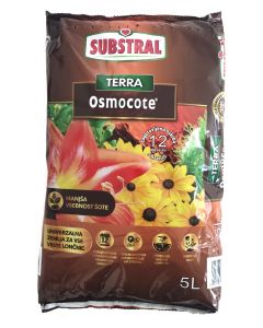 SUBSTRAL Zemlja za cveće Terra Osmocote 5L - SC 7701