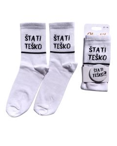 KEVA SI Čarape Šta ti teško na obe čarape - SKU147