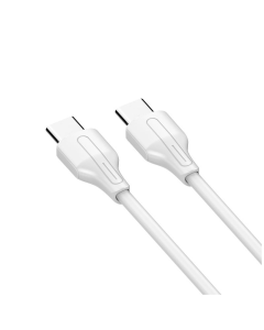 Kabel LDNIO LC121-C 65W Type-C na Type-C beli 1m - 600660