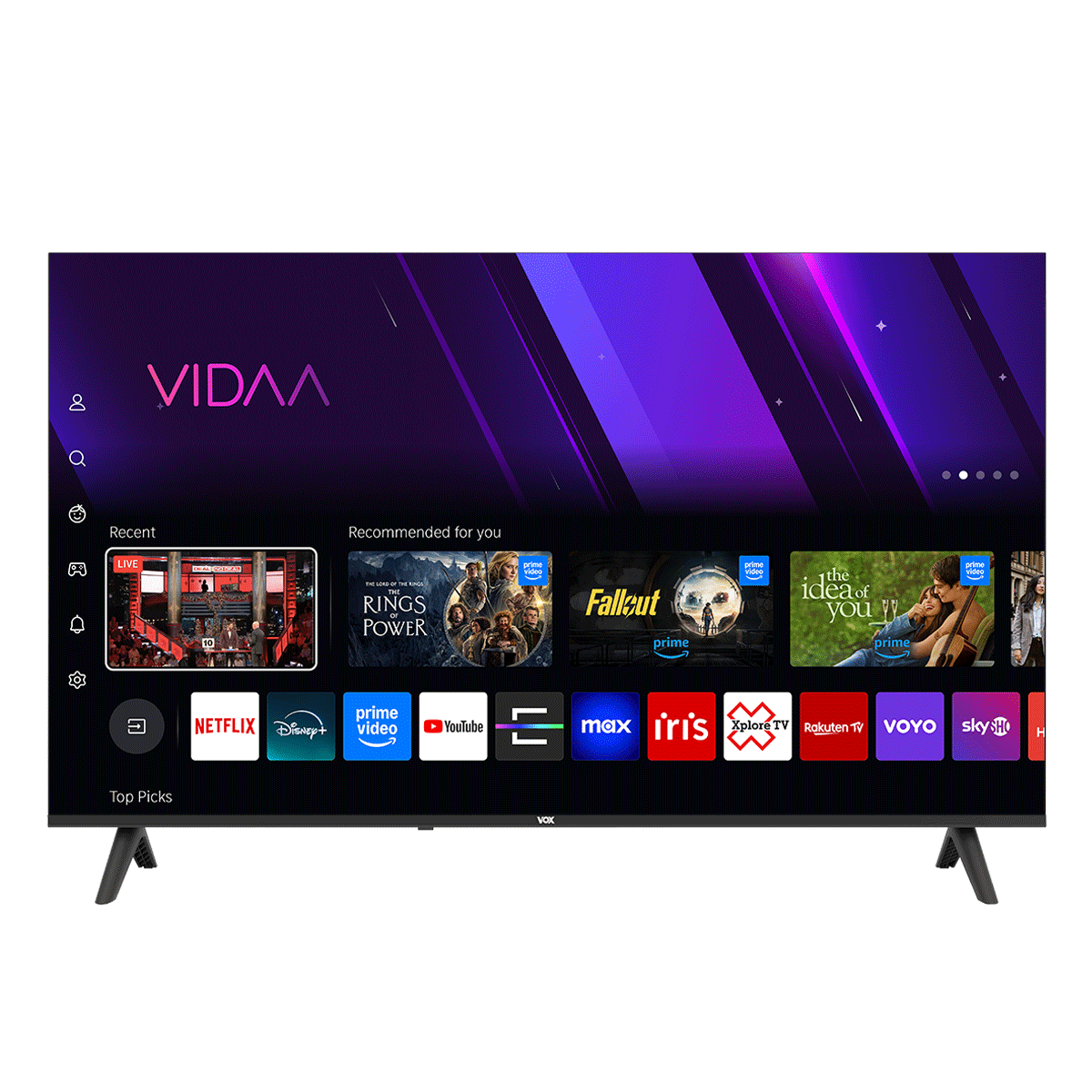 Vox Televizor 50QVU684 UHD Vidaa Smart