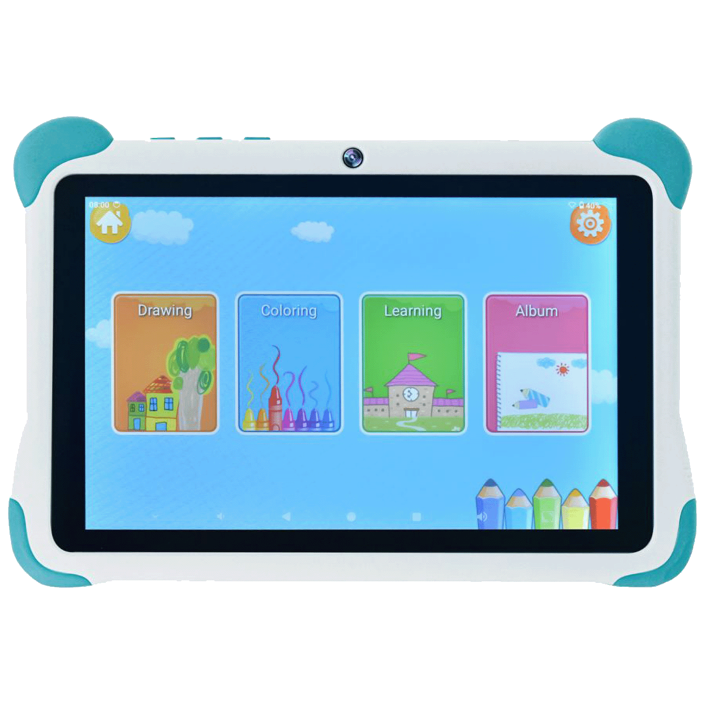 Unknown MeanIT Tablet 8" Android 14 Go 32GB WiFi K28 Fun Kids