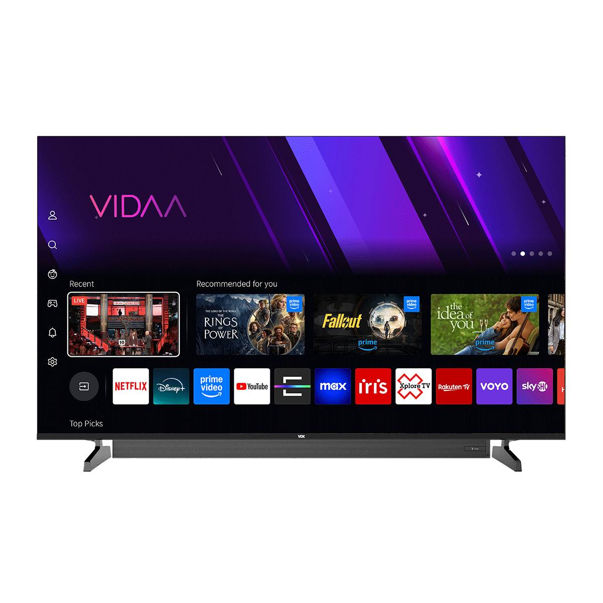 Vox Televizor 55SBV684U UHD Vidaa Smart