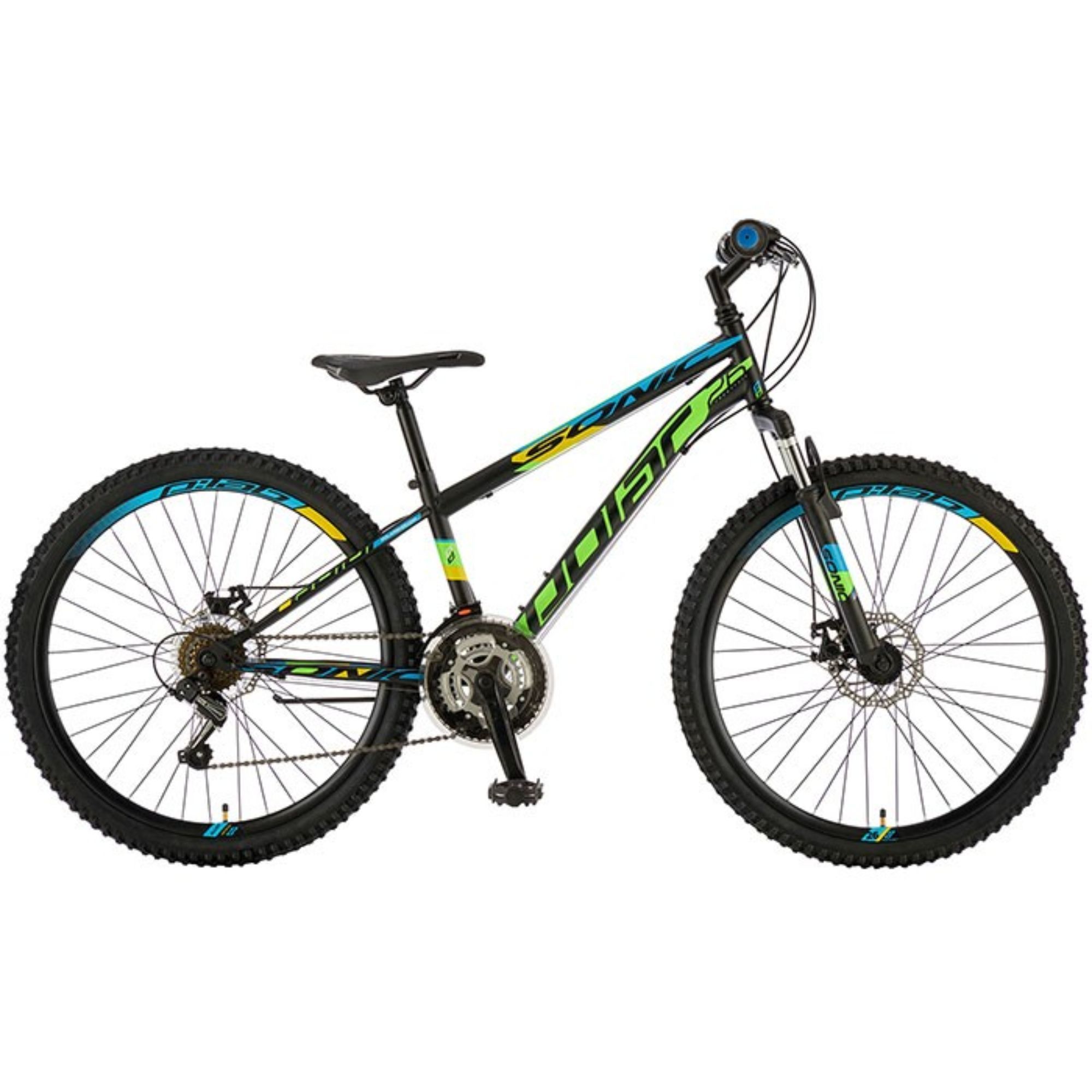 POLAR Bicikl polar sonic 26 fs disk black-blue-green B262S07221