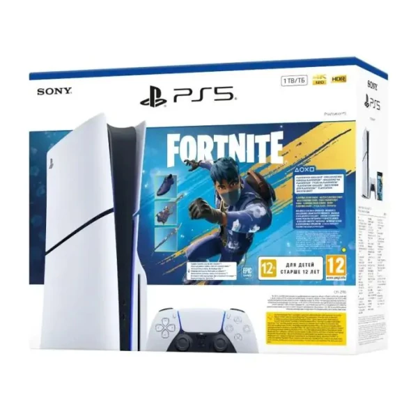 Sony Konzola PlayStation 5 Slim Disc + Fortnite Flowering Chaos