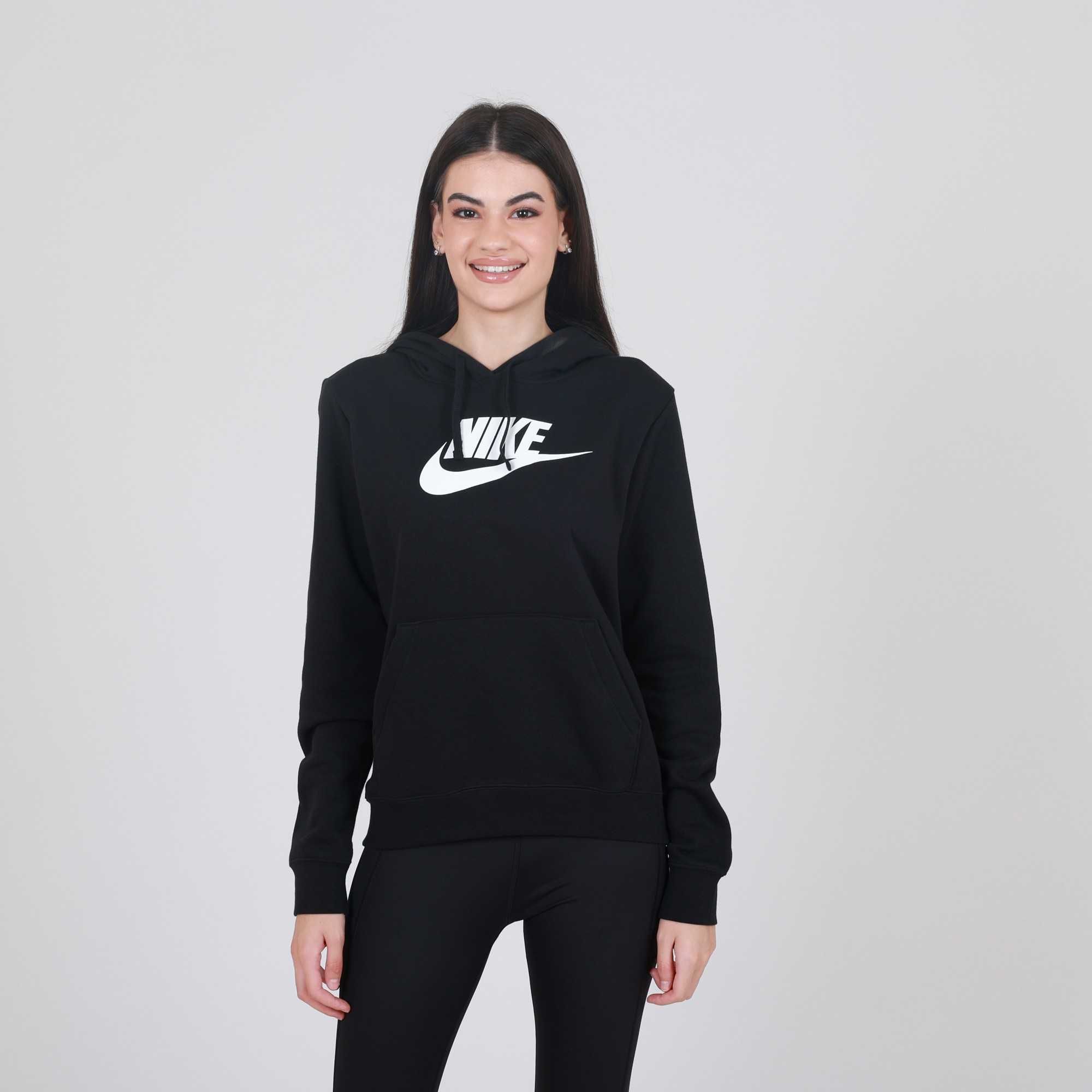 NIKE Duks sa kapuljačom w nsw club flc gx po hdy std w - DQ5775-010