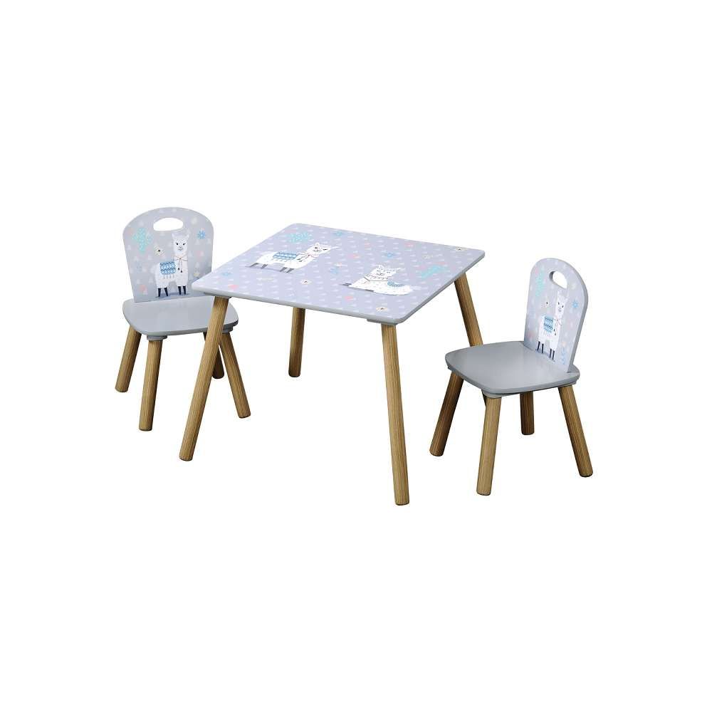 KESPER KSP17702 DEČIJI STO SA STOLICE SIVI KSP17702