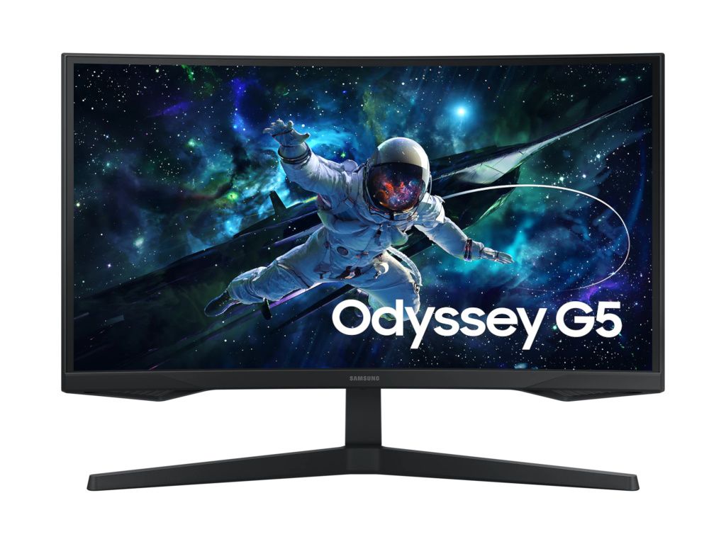 Samsung Monitor 27" Odyssey G5 LS27CG552EU VA 2560x1440 165Hz 1ms HDMI DP