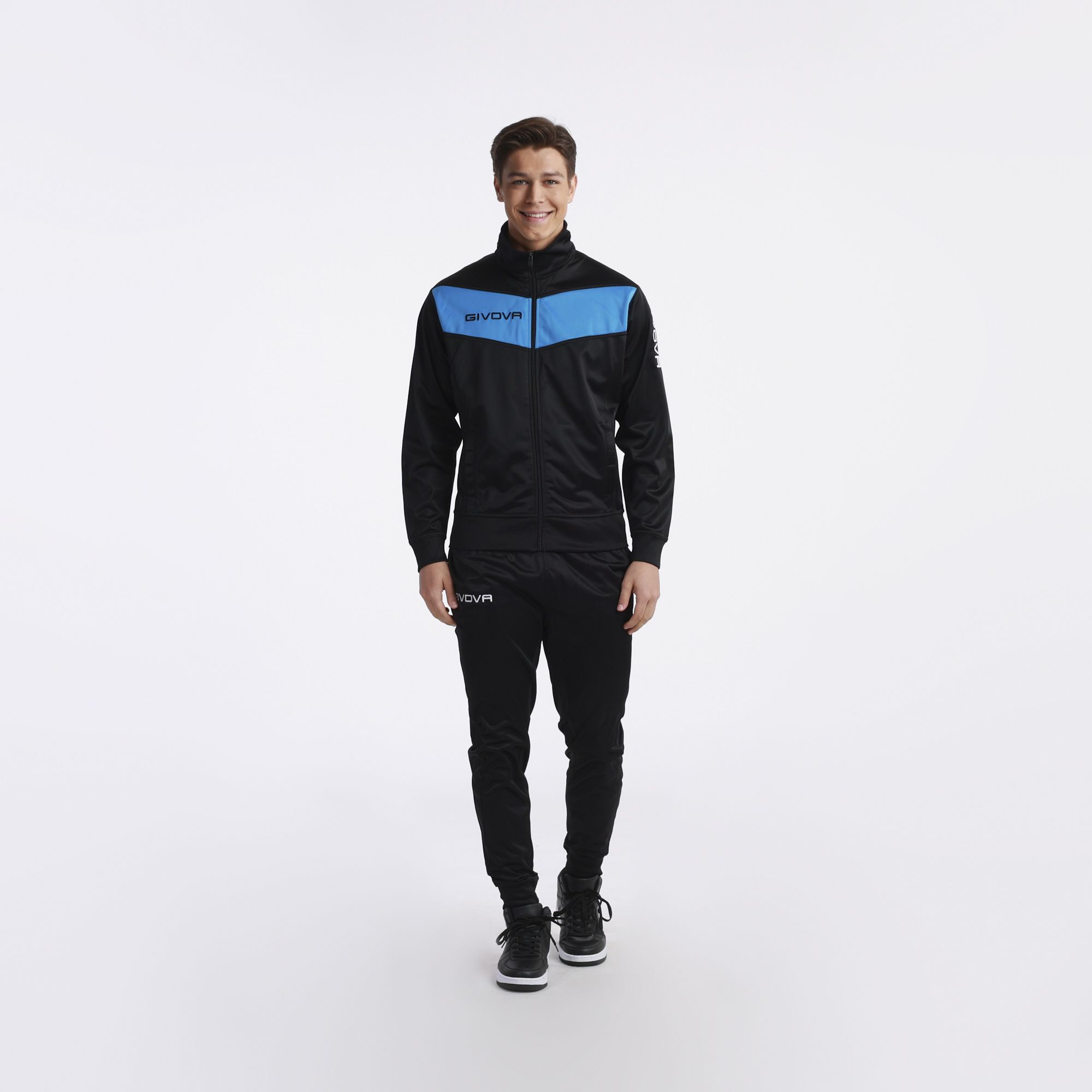 TUTA SPORTIVA GIVOVA CAMPO TRIACETATO SPORT ALLENAMENTO CALCIO UOMO - Foto 7