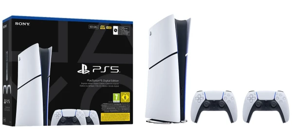 Sony Playstation 5 Slim Digital sa dva kontrolera