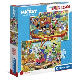 CLEMENTONI Puzzle Mickey and Friends - 2X60 delova - 150123