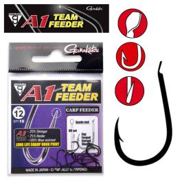 Anzuelos Gamakatsu A1 Team Feeder Strong Carp Nº12 - La Orca Fishing