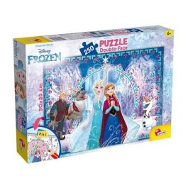 LISCIANI Puzzle Frozen 2u1 složi I oboj - 250 delova - 33586