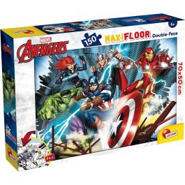 LISCIANI Puzzle Maxi Marvel Avengers 2u1 složi I oboji -150 delova - 52242