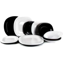 LUMINARC Carine white&black 18/1 - N1489