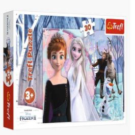 TREFL Puzzle Frozen II Magičan ledena zemlja - 30 delova - T18275