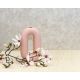 DEKOR DOM Vaza 20cm Ellissoide, pink - 024384