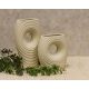 DEKOR DOM Vaza 17cm Buco, bež - 024351-1