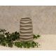 DEKOR DOM Vaza 20cm Collina, siva - 024340