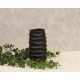 DEKOR DOM Vaza 20cm Collina, crna - 024338