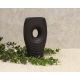 DEKOR DOM Vaza 25cm Buco, crna - 024346