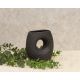 DEKOR DOM Vaza 17cm Buco, crna - 024347