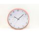DEKOR DOM Zidni sat, pink - 024327