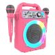 IDANCE Bluetooth zvučnik K3V2 sa 2 mikrofona, roza - 066171