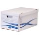 FELLOWES Arhivsak kutija-kontejner s preklopom Basic 55.4x35.6x28cm, belo/plava - 000013993
