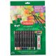 DERWENT Set Boje drvene 12 boja+pribor Academy Derwent 2305678 blister - 000017154