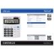 REBELL Kalkulator komercijalni 10mesta RE-SDC410 BX beli - EP2981124
