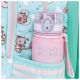 ASTRABAG Ranac đački anatomski 3zipa AB330 Kitty's World 502024001 svetlo roze - EP3021800