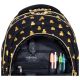 ASTRABAG Ranac đački anatomski 3zipa AB330 Golden Teddy 502024089 crno-zlatni - EP3021809