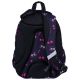ASTRABAG Ranac đački anatomski 3zipa AB330 Cat's Eyes 502024051 crno-roze - EP3021812