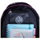 ASTRABAG Ranac đački anatomski 3zipa AB330 Cat's Eyes 502024051 crno-roze - EP3021812
