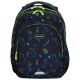HEAD Ranac đački anatomski 2zipa 1džep veći AB300 Skate Lifestyle 24.502024115 crno-zeleni - EP2981250