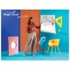 LEGAMASTER Folija bela tabla u rolni 60x80cm+marker Magic-Chart pk25 7-159100 blister - EP2873506