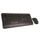 MS Tastatura i miš ALPHA M300 US bežični set - 0001200415