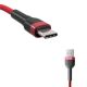 MS KABL USB-A 2.0 -> USB-C, 2m, crveni - 0001254173