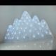 ENA Novogodišnja ledena planina 66x24x42cm 96 LED - 16681