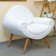 ENA Fotelja bela GONDOLA 83x48x85 - 26178-2