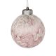 ENA Novogodišnje kugle set 2/1 10cm 24EN1892, roze/bela - 29213-1