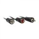 HAMA Audio Kabl 3.5mm (muški) na 2x činč (muški), 1.5m - 205110
