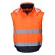 PORTWEST Radna jakna Pilot C464 HiVi 2u1 Contrast Essential Lite, narandžasta - 65136-1