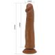 Dildo sa kozicom koja se pomera 25cm Sharife - 008118LP-1