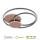 FORMA LED plafonska lampa 36W 3000K,4000K,6400K F2102-36C BK+RG - EP2927405