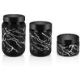 AKBAS SARINA Set tegli 1/3, crna/mermer - 707058