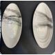 PLASTIK SAN Ovalna tacna Marble - 708032