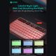 Tastatura Coteci Punk 84012 Wireless transparent pink - EP3055702