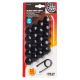 LAMPA ACCESSORIES Set plastičnih poklopaca za šrafove točka 20kom 17mm crni - 02248