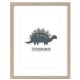DEKOR DOM Slika sa ramom Kids 27x37cm Stegosaurus - 022884